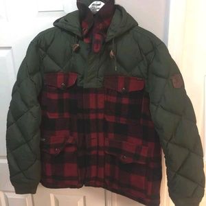 Polo ralph lauren plaid hybrid coat Clearance